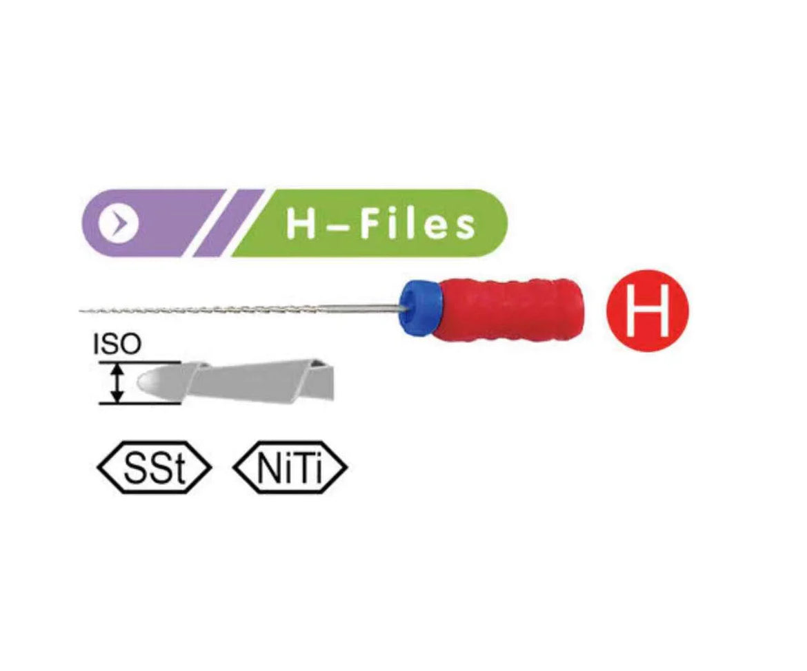 Dental NiTi H-Files L21mm