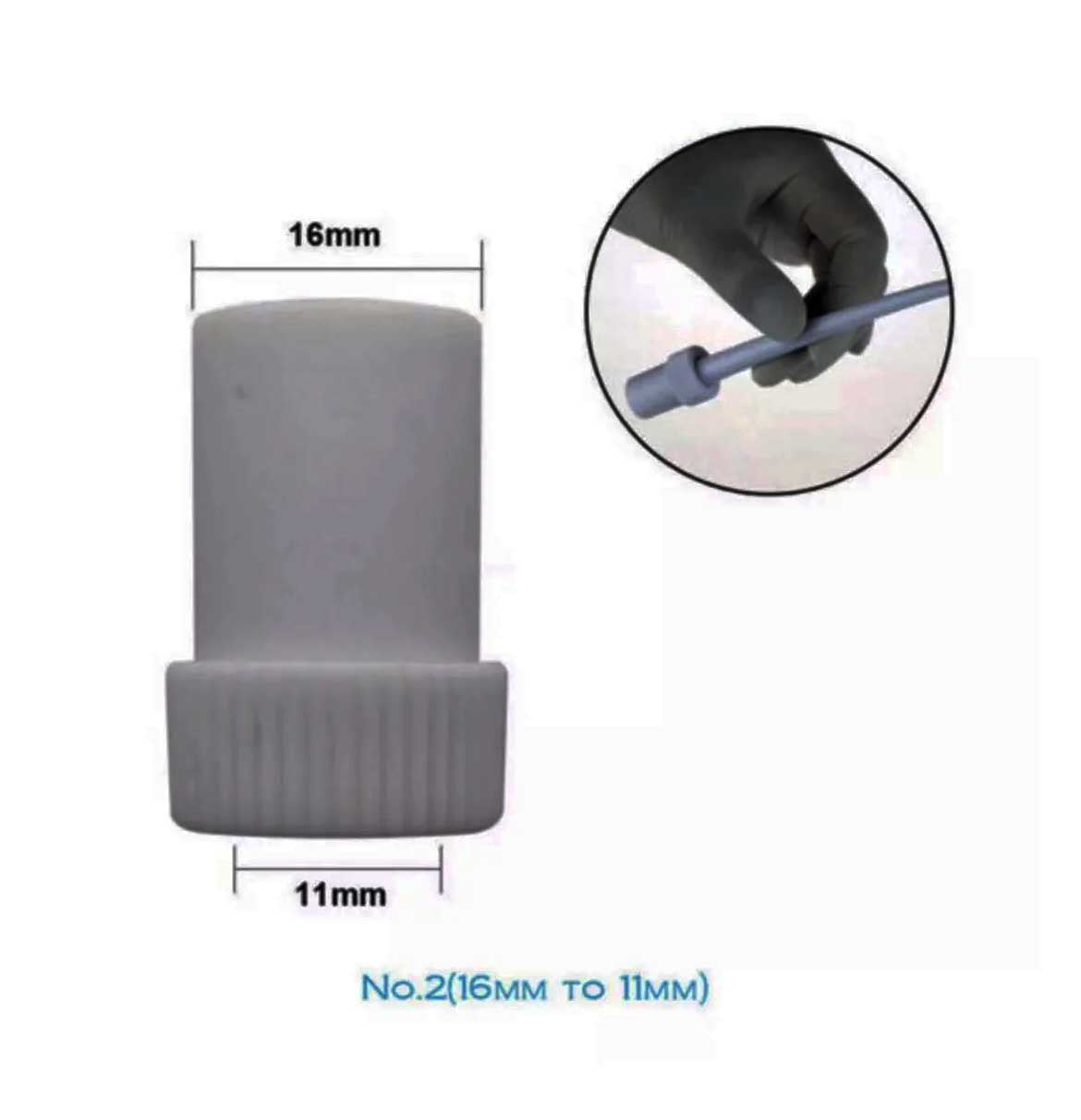Dental Saliva Ejector Adapter Suction Tube HVE Hose Adapter