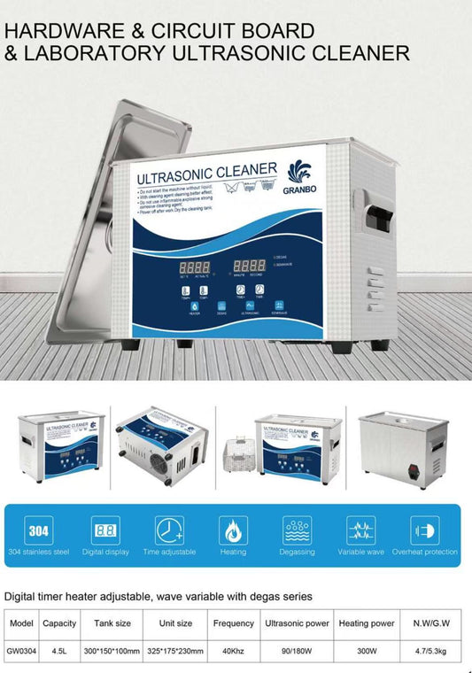 Ultrasonic Cleaner 4.5L GW0304