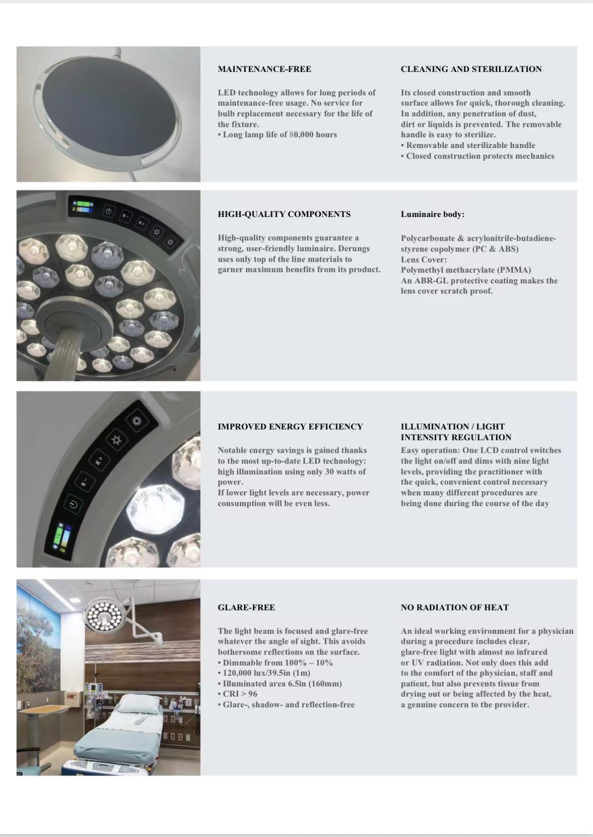 Dental Surgical Mobile Light -- JD1800L