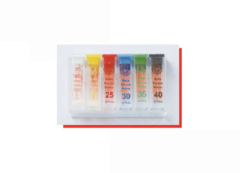 Dental Gutta Percha Points ISO Vial Box