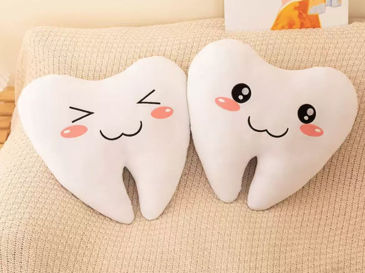 Simulation Teeth Stuffed Doll Toys