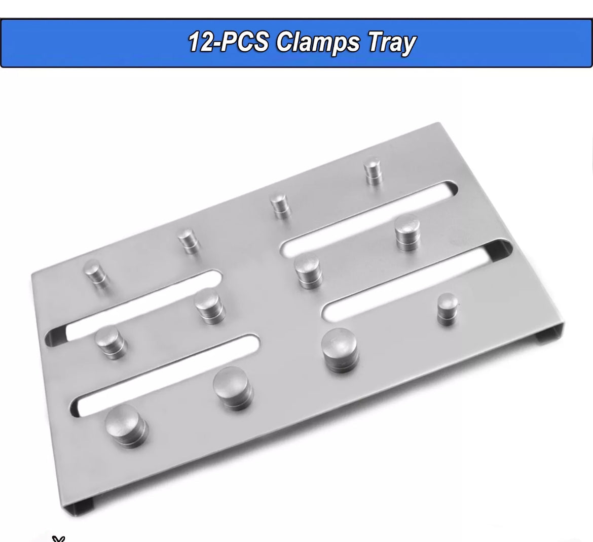 Dental Rubber Dam Clamps Holder Holding Tray