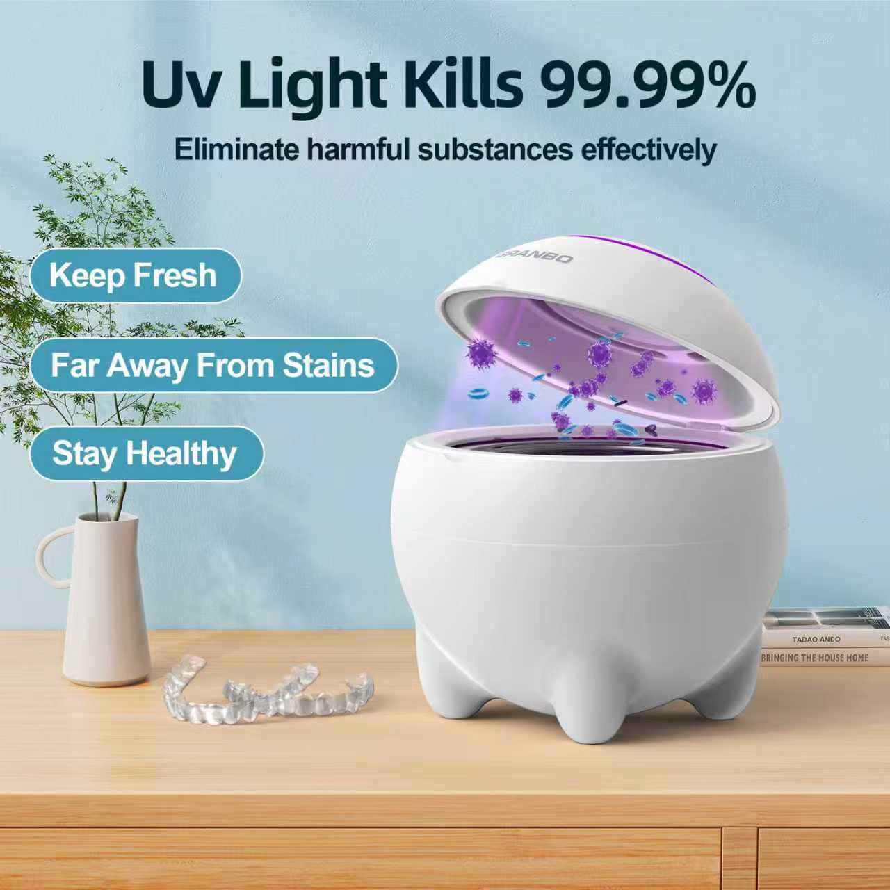 Ultrasonic Denture Cleaner