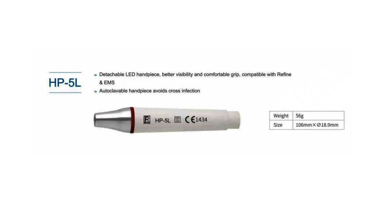 Dental Scaler Handpiece - HP-5L Compatible with EMS & Refine