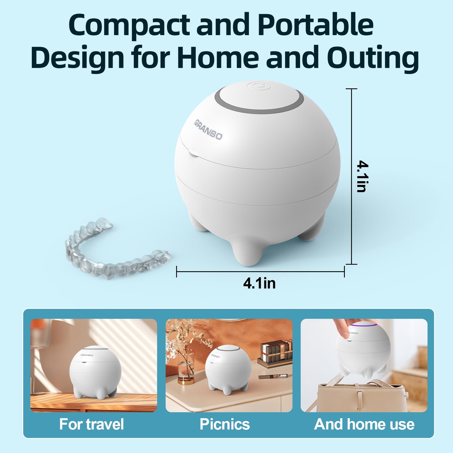 Ultrasonic Denture Cleaner
