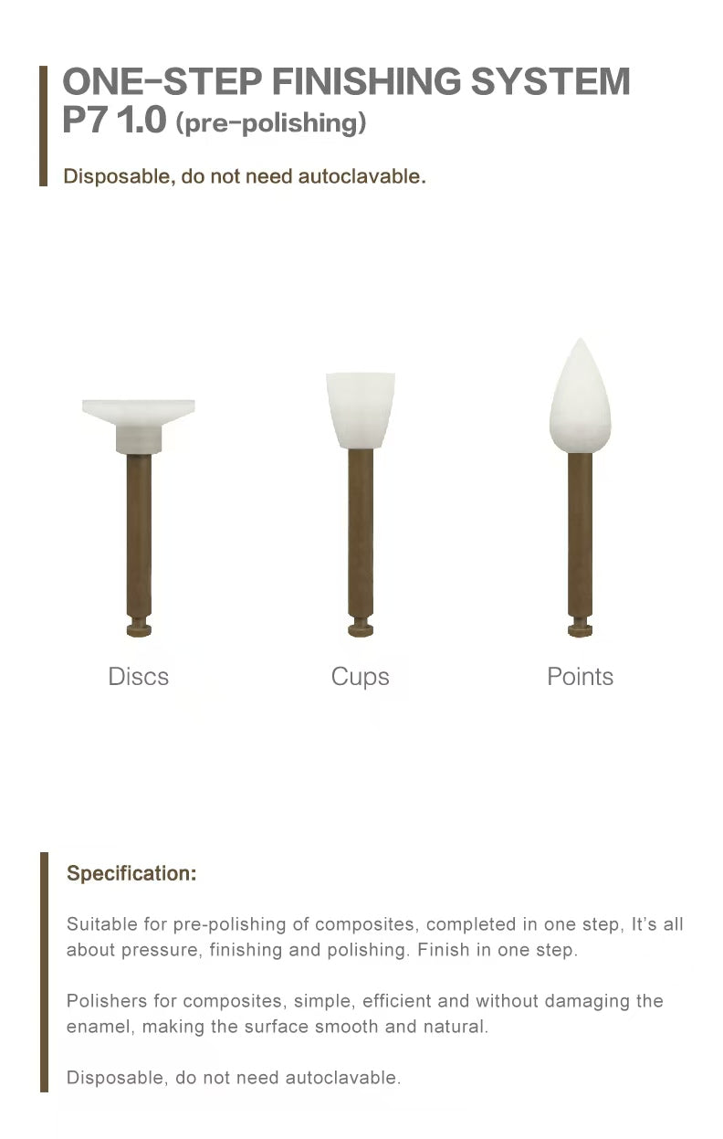 Dental Composite Polishing Points Discs Fit Enhance Finishing System
