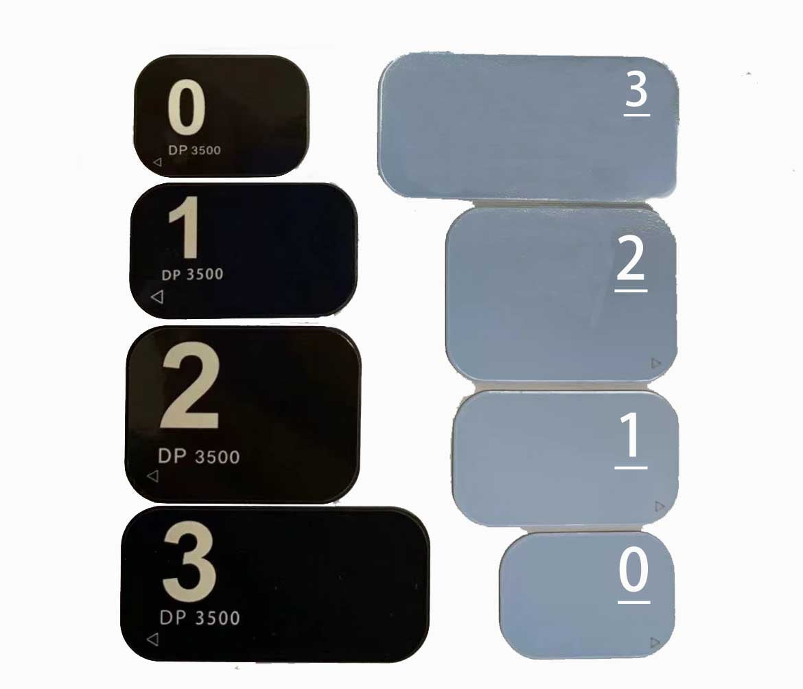 Dental Digital X-Ray Imaging Phosphor Plates Films IP Board---Non-Magnetic