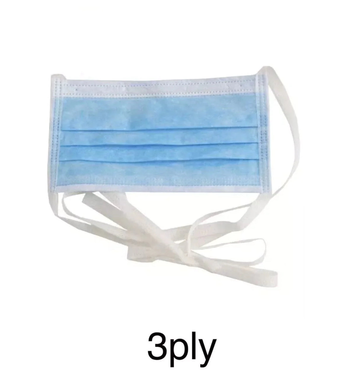 Dental Medical Disposable Face Masks Tie-On  Level 2