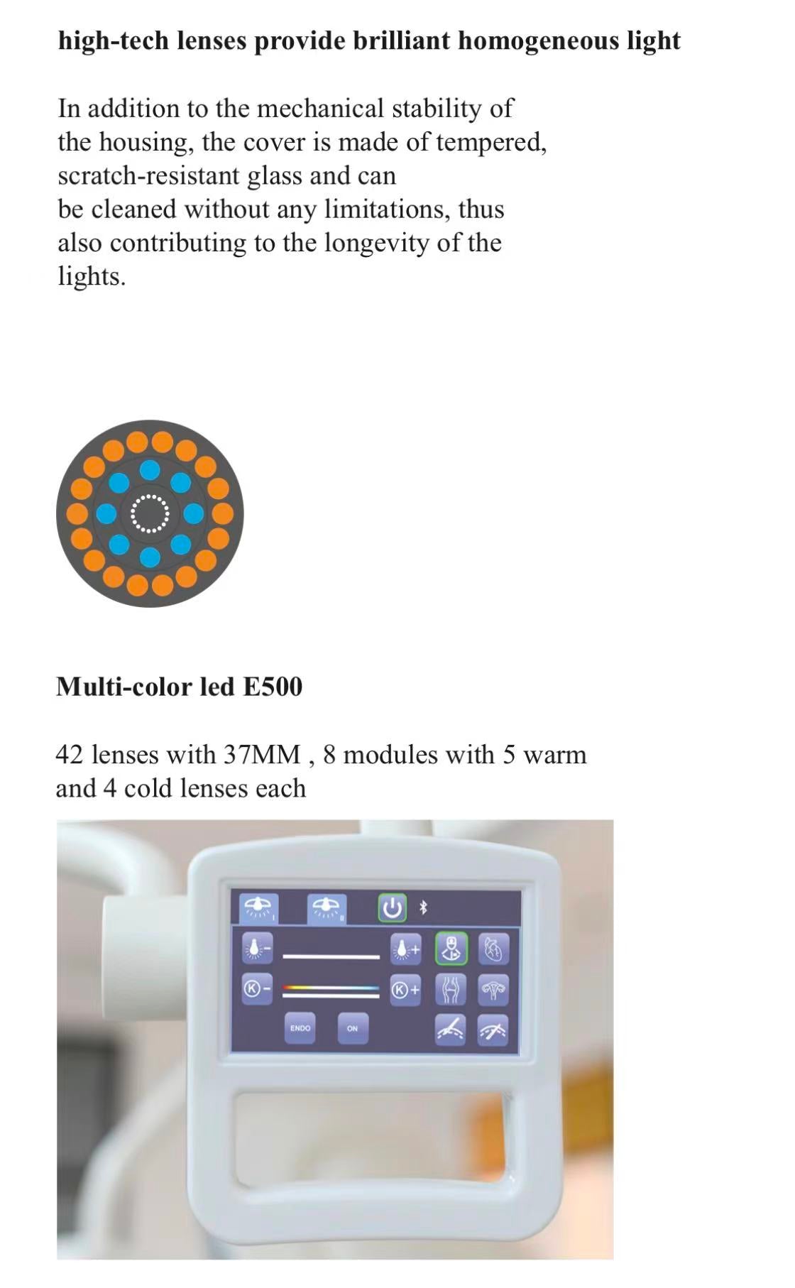 Dental Surgical LED Mobile Light  --  E500L