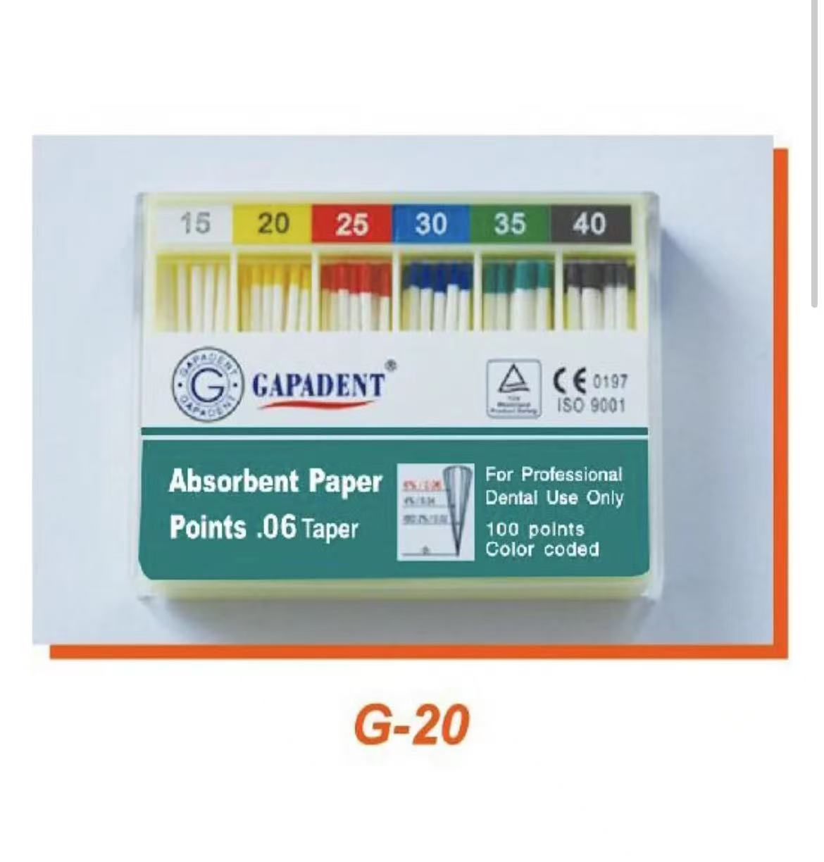 Dental Absorbent Paper Points GIT .04/.06 Type
