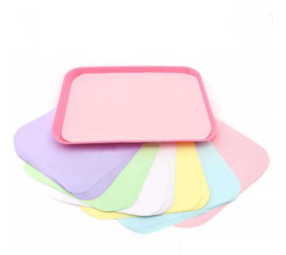 Dental Disposable Paper Tray Cover Tray Liners