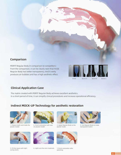 Elastomeric Impression Material -- Regular Body Transparent
