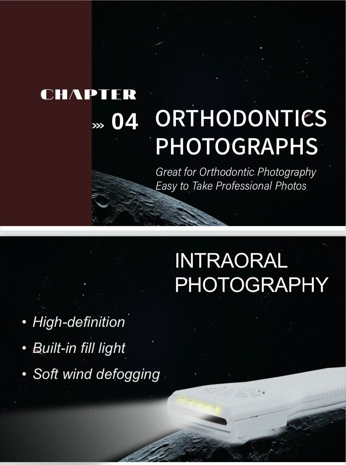 Fog Free LED Intra Oral Photo System
