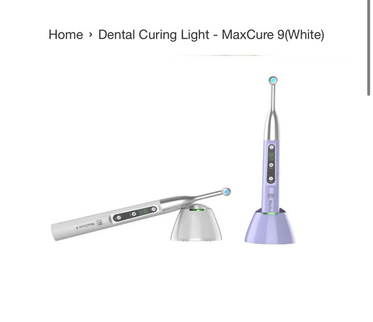 Dental Curing Light - MaxCure 9(White)