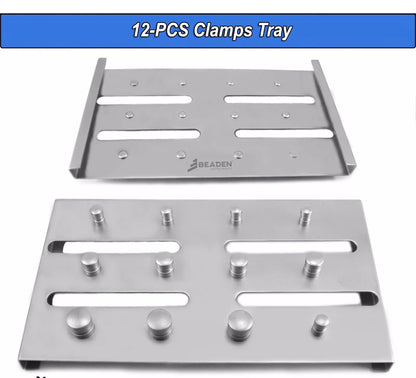 Dental Rubber Dam Clamps Holder Holding Tray