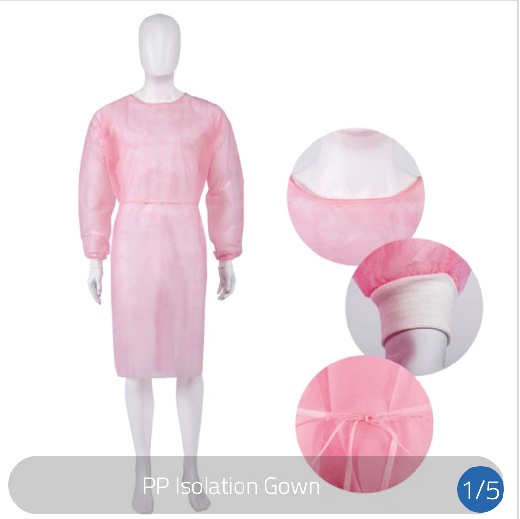 Disposable Laboratory Isolation Cover Gowns    SMS