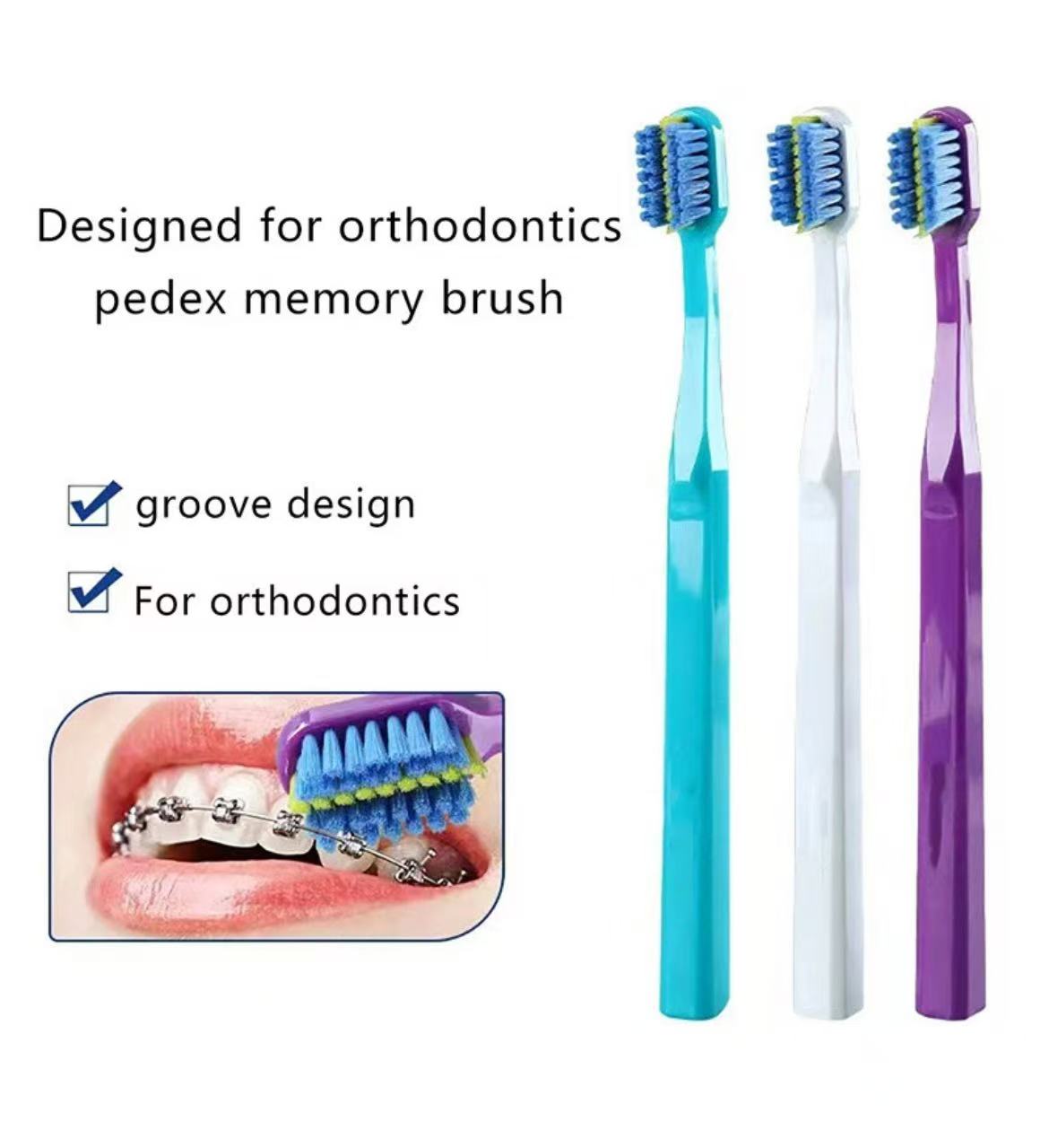 Pro Orthodontic Toothbrush For Braces Orthodontic U-Shaped