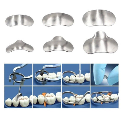Dental Matrix Refill   Sectional Contoured Metal Matrices   M10