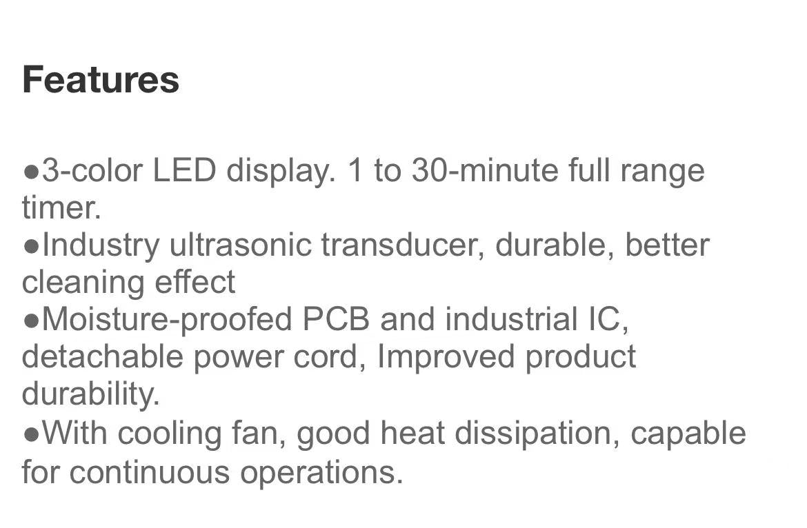 3L Ultrasonic Cleaner