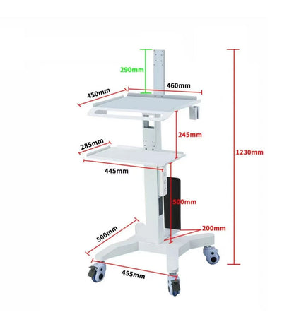 Clinic Mobile Cart Trolley