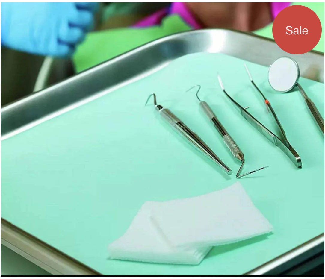 Dental Disposable Paper Tray Cover Tray Liners