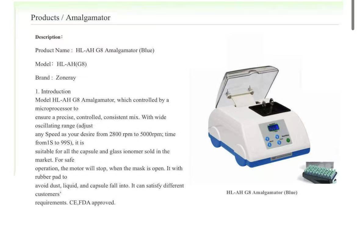Dental Amalga Capsule Mixer