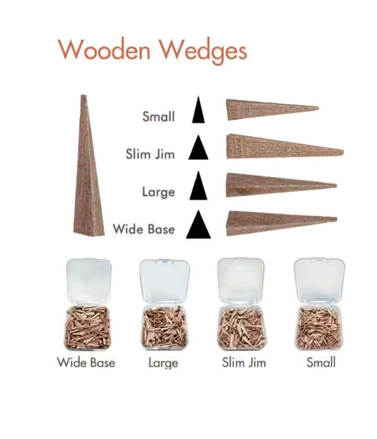 Wooden Wedges - Triangular
