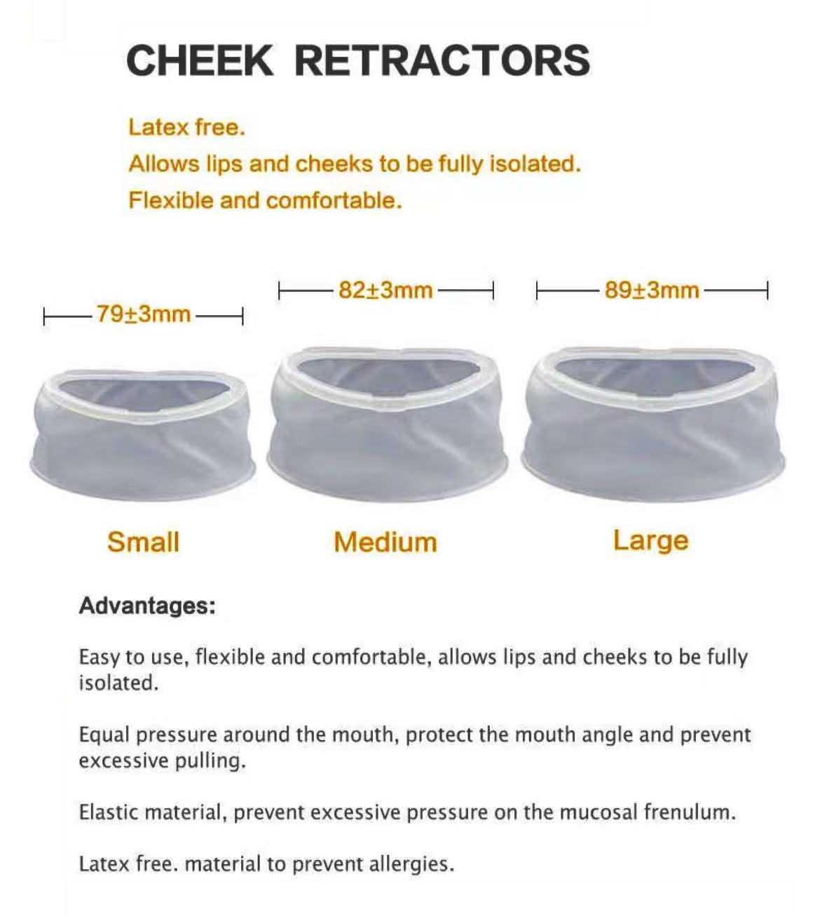 Dental Mouth Opener Cheek Retractor Warp Lips Optra Gate Style