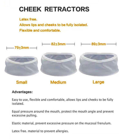 Dental Mouth Opener Cheek Retractor Warp Lips Optra Gate Style