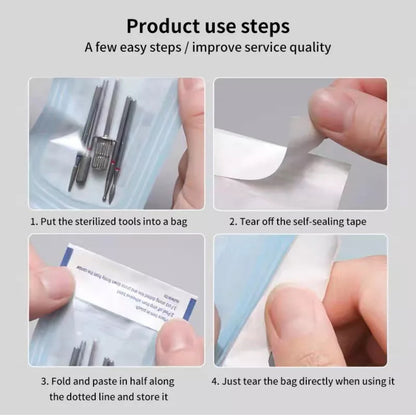 Dental Disposable Self-Sealing Sterilization Pouches