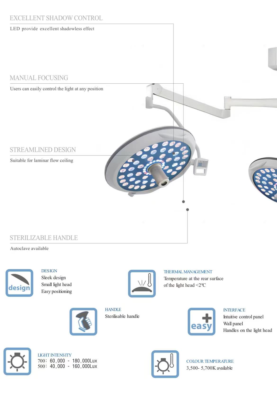 Dental Surgical LED Mobile Light  --  E500L