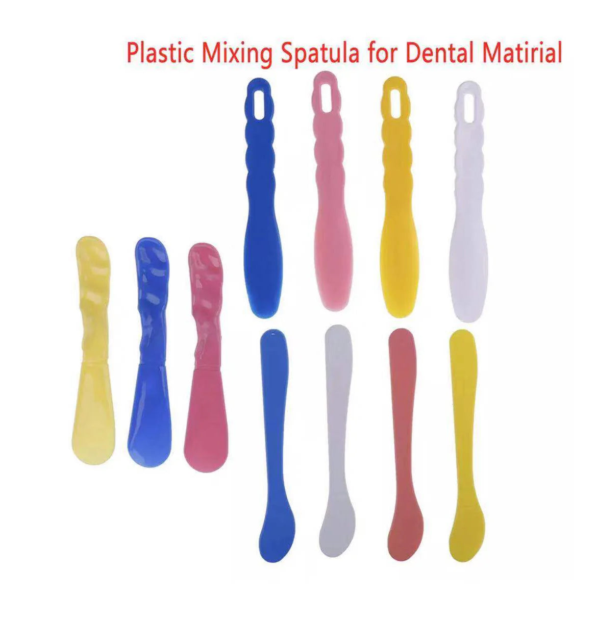 Dental Plastic Alginate and Plaster Spatula