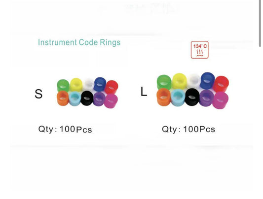 Dental ID Rings Instrument Identification Color Code