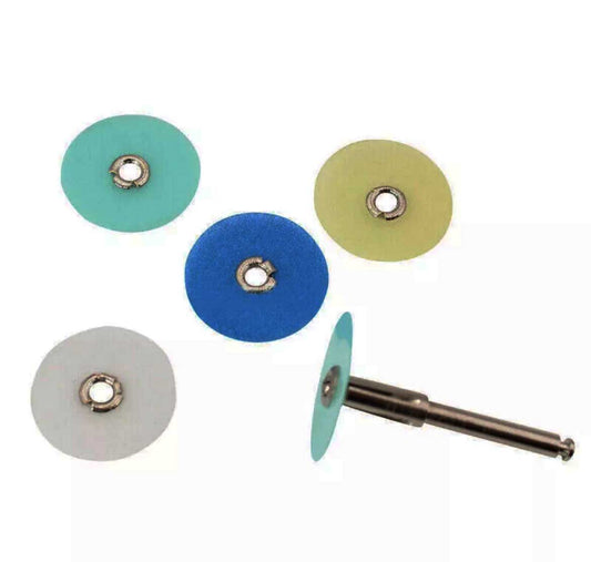 Dental Polishing Discs Assorted Kit +Mandrel