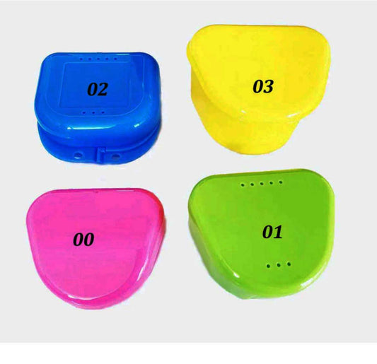 Dental Denture Box Orthodontic Retainer Mouth Guard Case High Quality