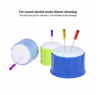 Dental Round Endo Stand File Drills Block Holder