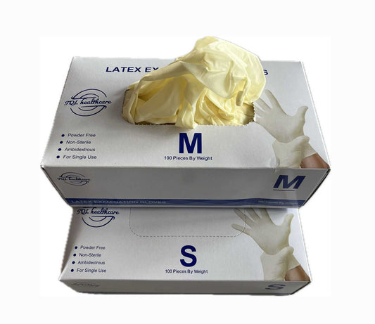 Disposable Medical Examination Latex Powder Free Gloves