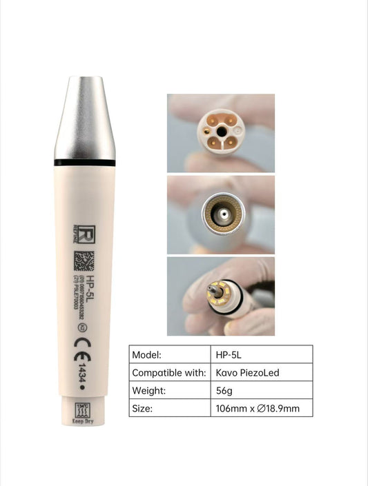 Dental Scaler Handpiece - HP-5L K2  Compatible with KAVO Piezo & Refine