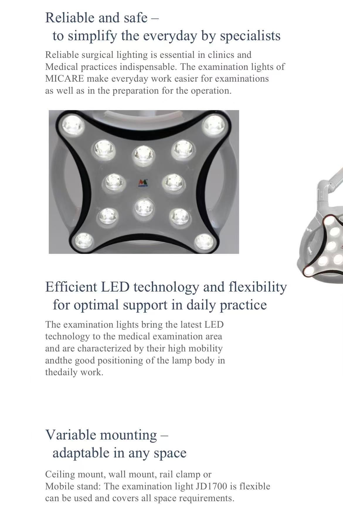 Dental Mobile LED Light --JD 1700L