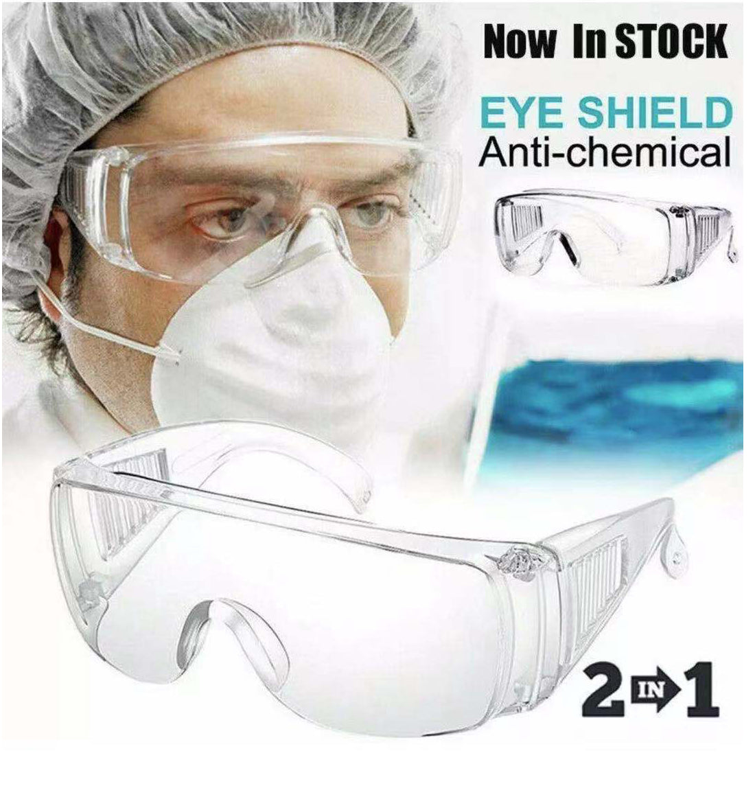 Dental Eye Guards Protection Goggles Safety Glasses